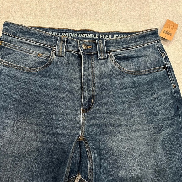 [W34L32Ins31”]Duluth Trading Ballroom Double Flex Jeans High Rise Straight - Picture 5 of 11